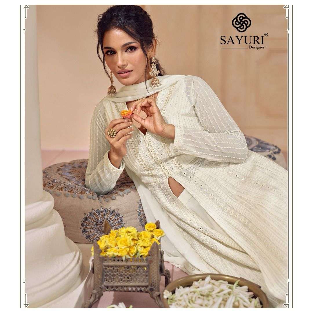 SAYURI DESIGNER SAIRA DESIGNER PARTYWEAR DESIGNER GOWN EXPORTER 