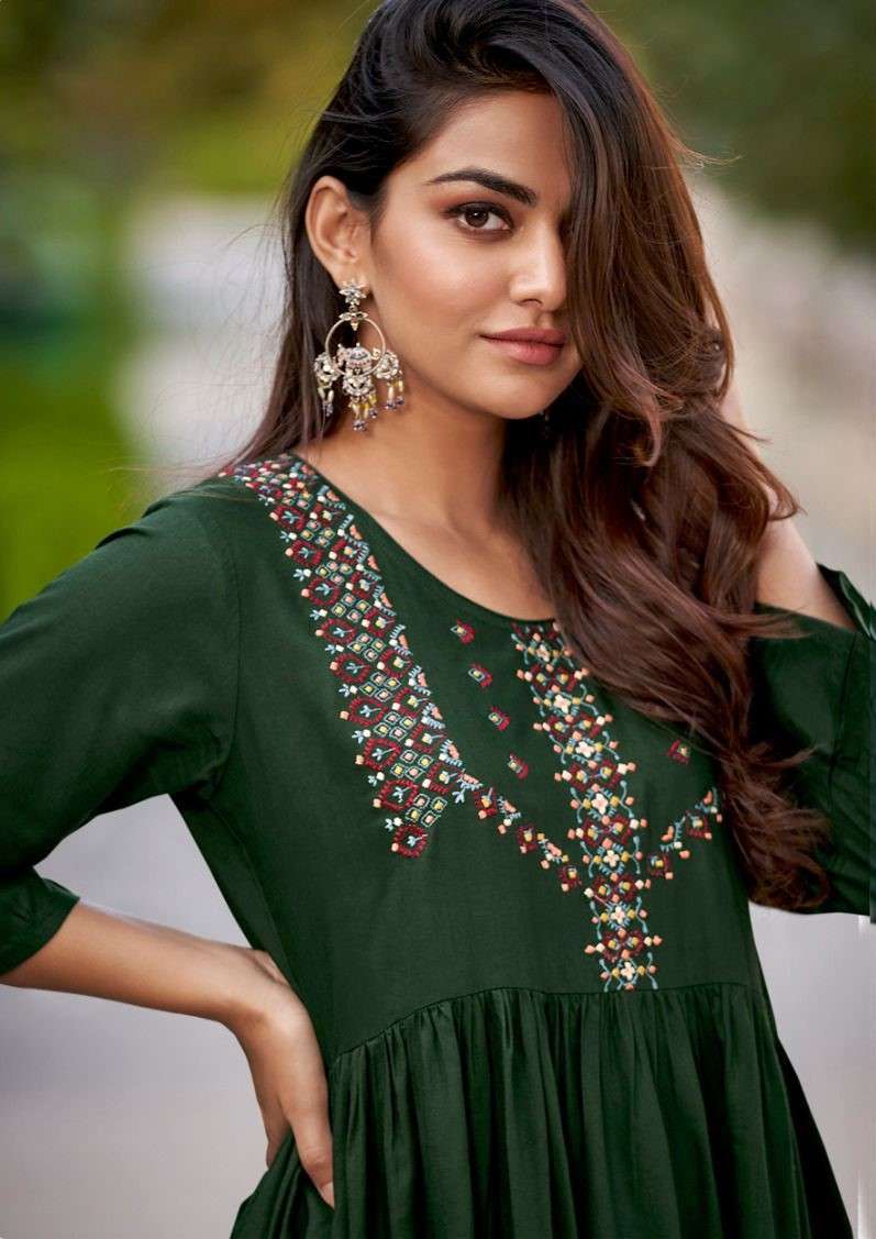VAMIKA NX RANG MAHAL FANCY DESIGNER SHORT TOPS ONLINE SUPPLIER 