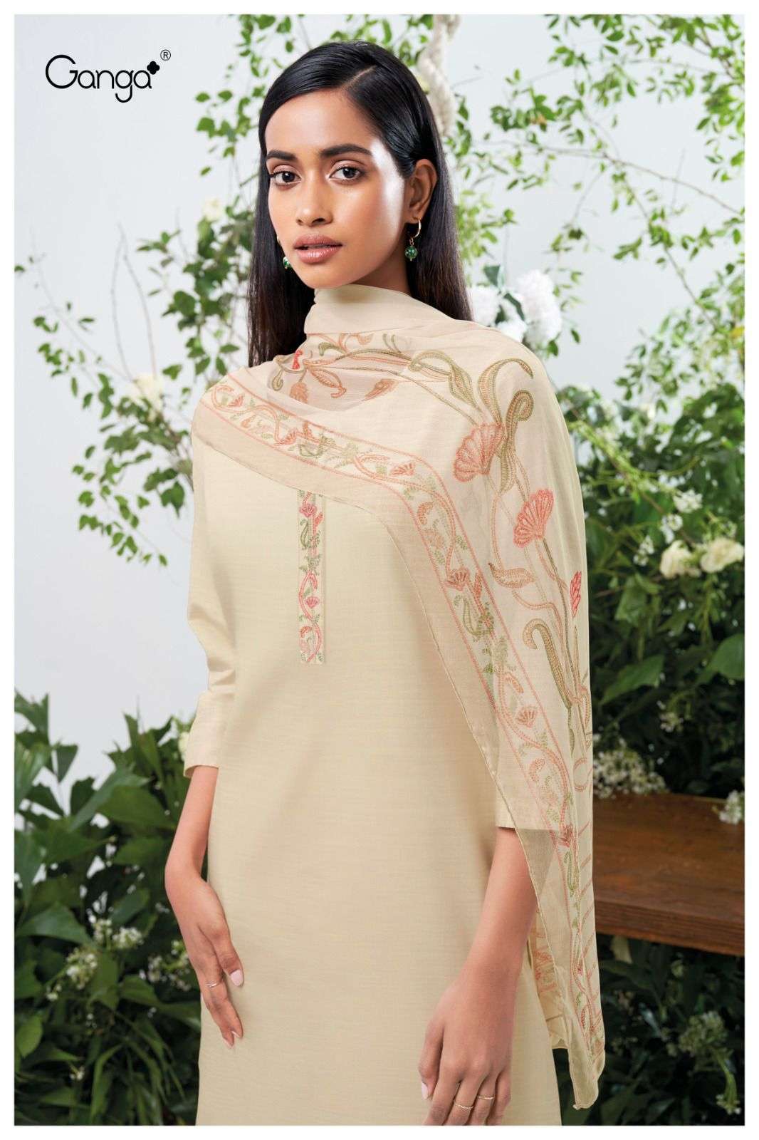 GANGA PAVIKA 2570 COTTON SILK LATEST SALWAR KAMEEZ CATALOGUE SUPPLIER 