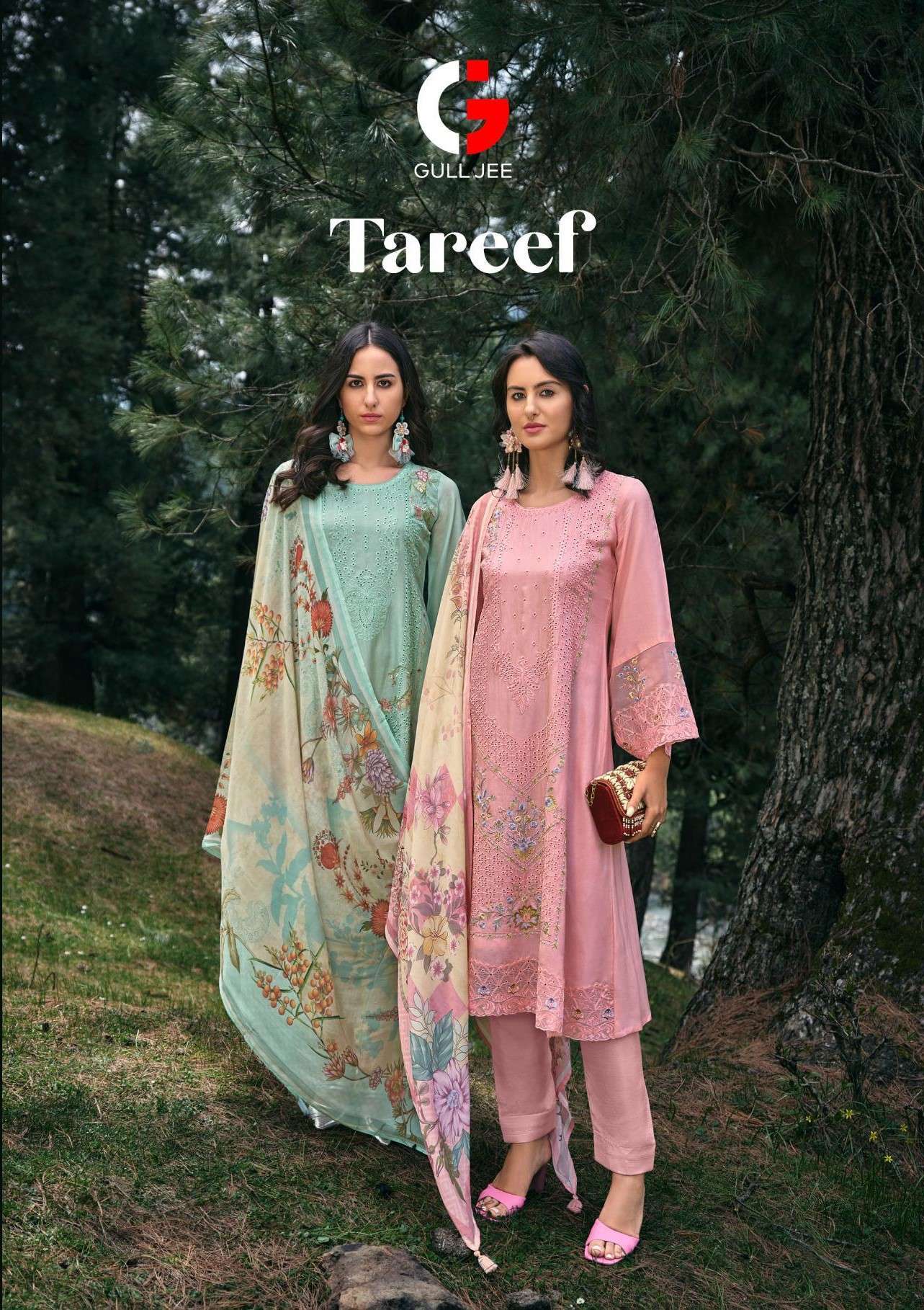 GULL JEE TAREEF PURE RUSSAIN SILK EMBRODERY SALWAR KAMEEZ ONLINE SUPPLIER 