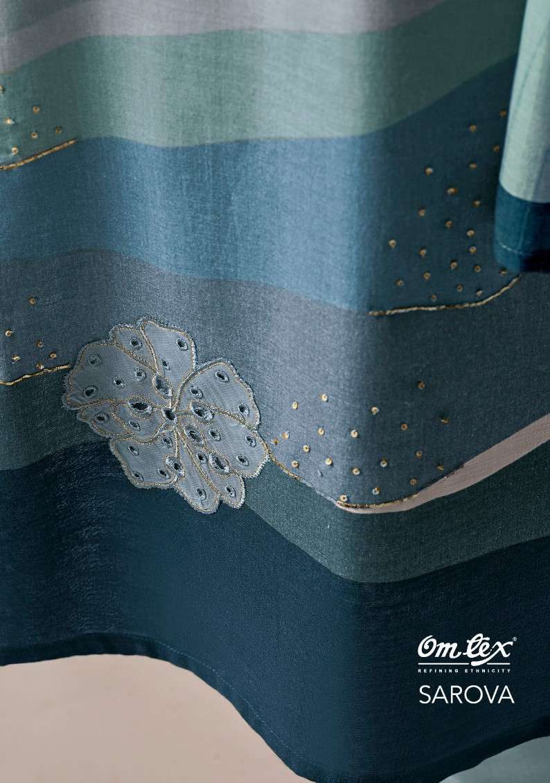OMTEX PRESENT SAROVA LINEN COTTON FANCY SALWAR KAMEEZ WHOLESALER 