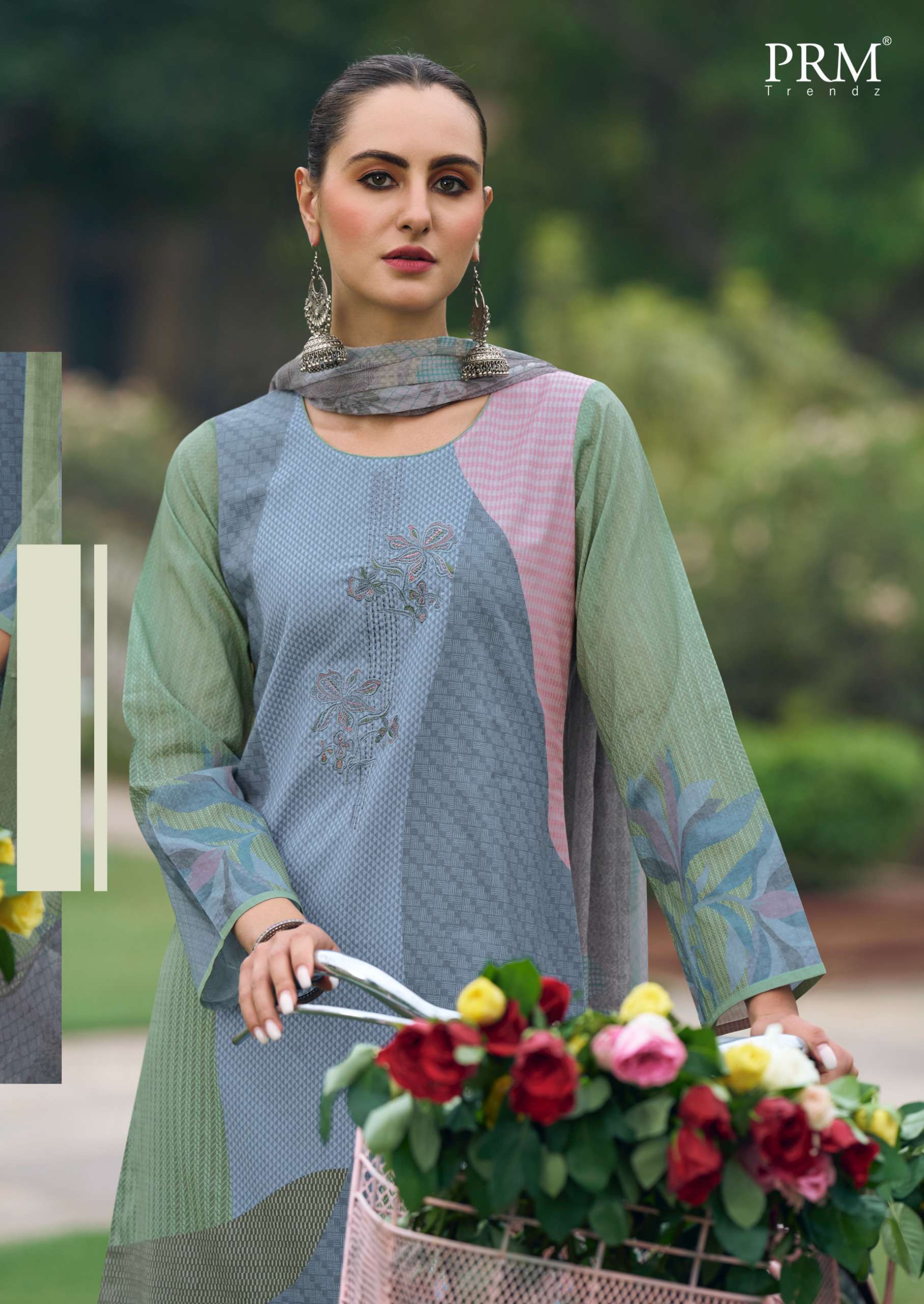 PRM TRENDS MARITZA FANCY PRINTED PURE LAWN SALWAR KAMEEZ CATALOGUE SUPPLIER 