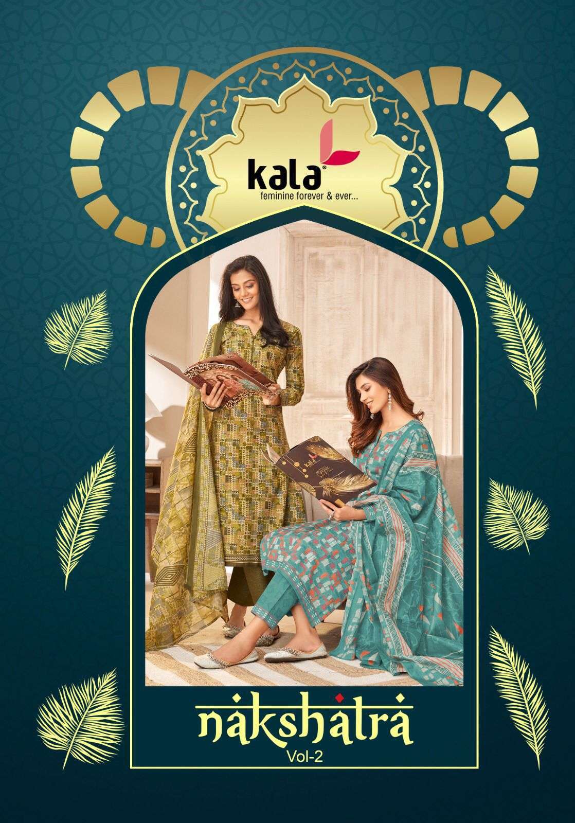 KALA NAKSHATRA VOL 2 PURE COTTON FANCY PRINTED UNSTITCHED DRESS MATERIAL 