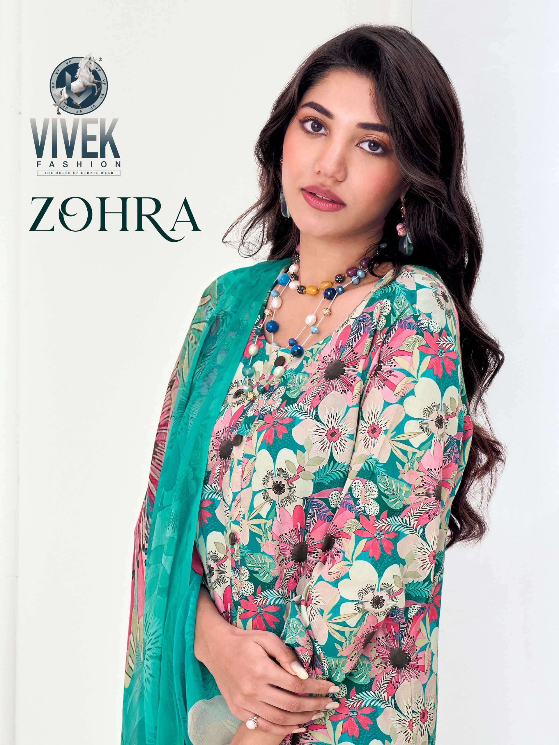 VIVEK FASHION ZOHRA SATIN DIGITAL PRINTED CASUAL WEAR SALWAR KAMEEZ DEALER 