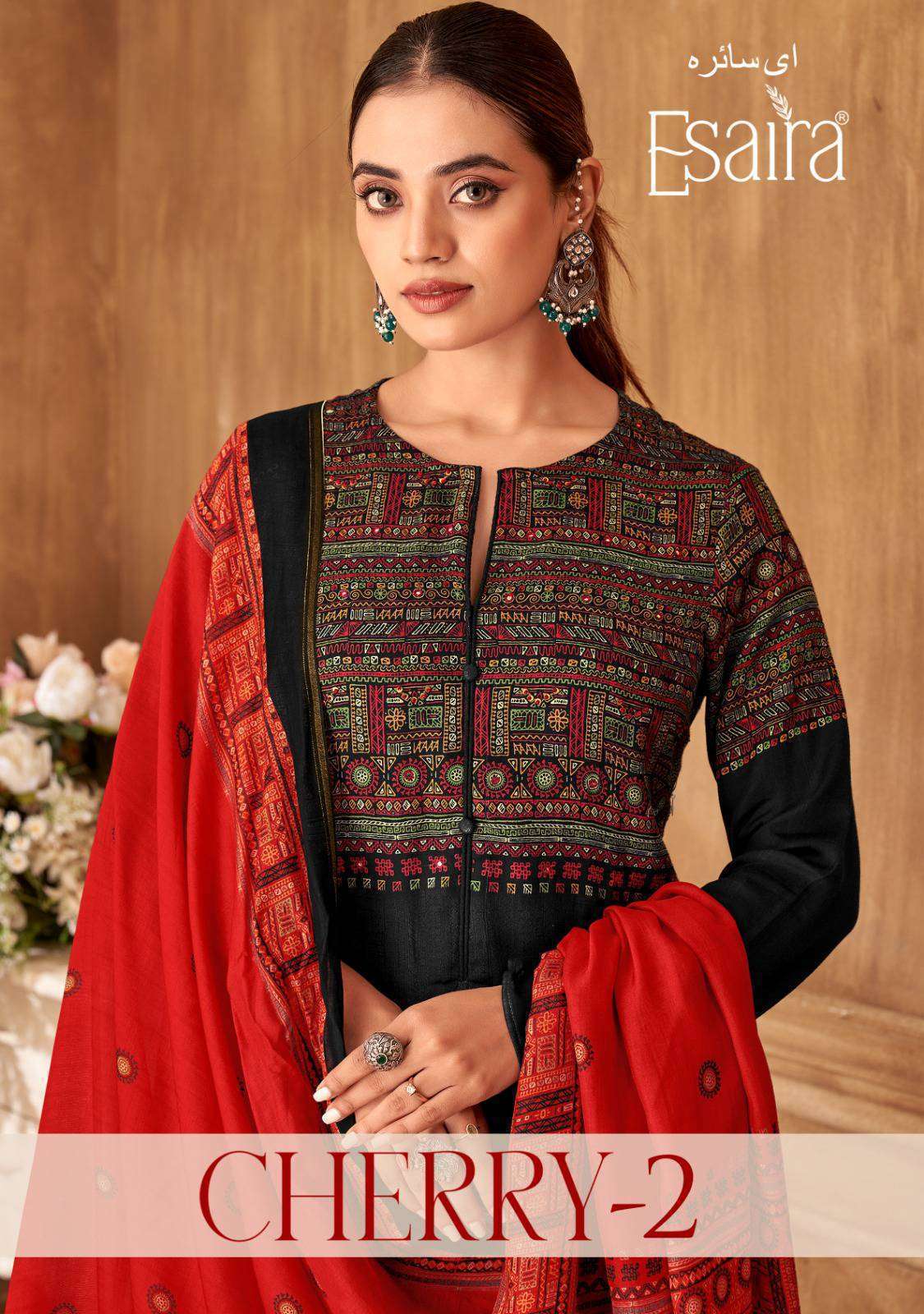 ESTA CHERRY VOL 2 COTTON SATIN DIGITAL PRINTED  CASUAL WEAR SALWAR KAMEEZ DEALER IN INDIA