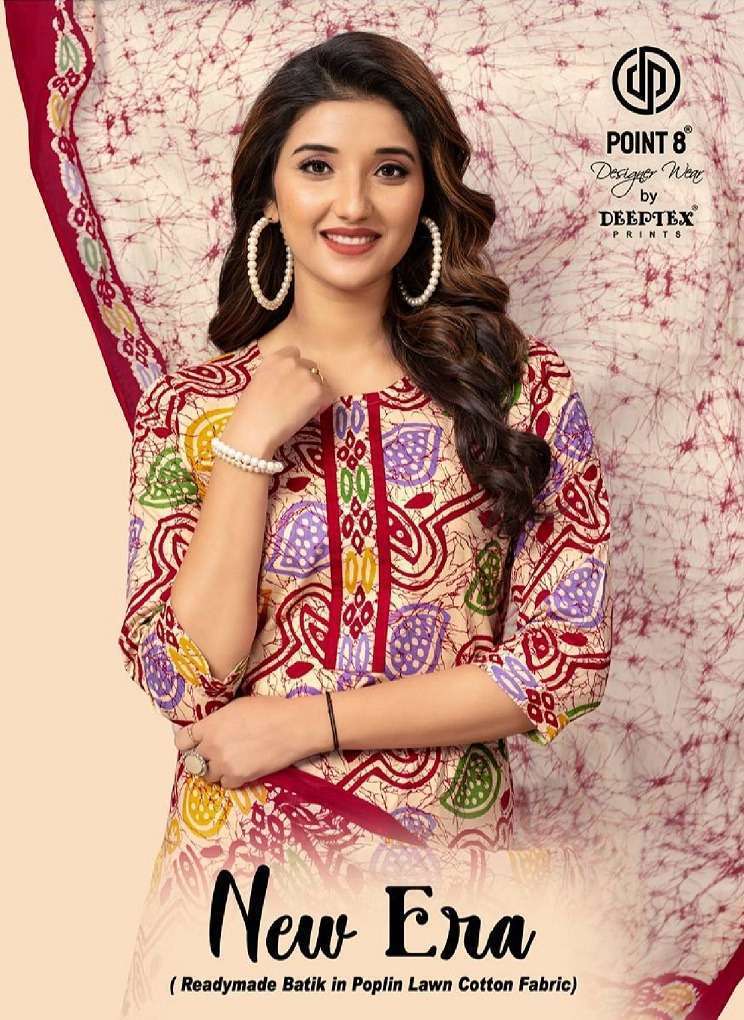 DEEPTEX NEW ERA PRINTED READYMADE COTTON SALWAR KAMEEZ SUPPLIER 