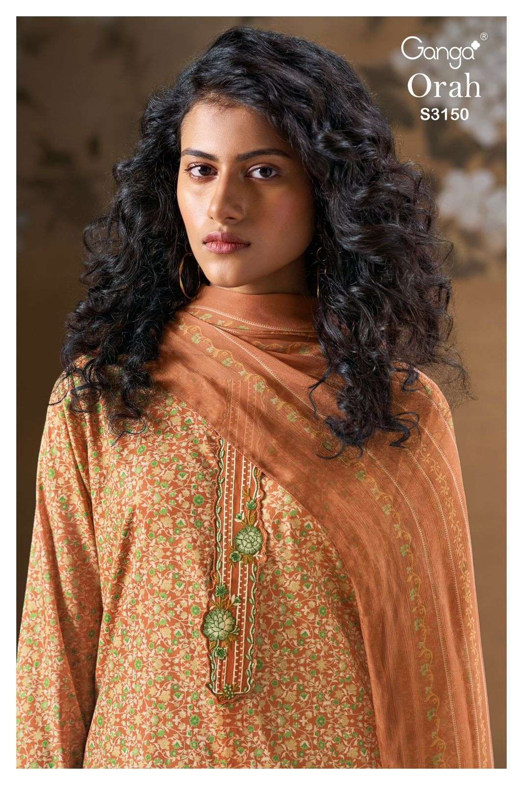 GANGA FASHION ORAH 3150 PREMIUM COTTON PRINTED UNSTITCHED SALWAR KAMEEZ WHOLESALER 