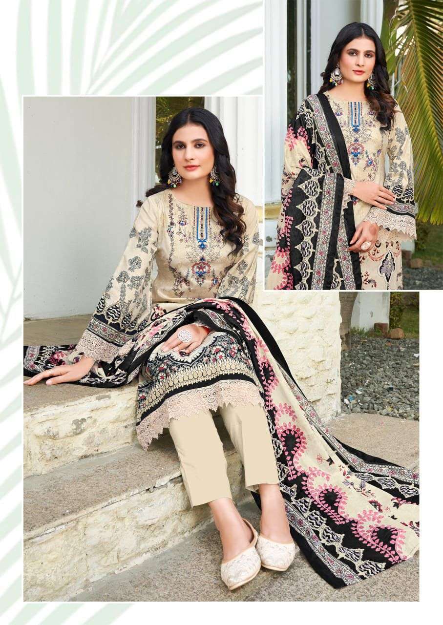 MISHRI CREATION PUSHPA VOL 2 LAWN COTTON PRINTED PAKISTANI DRESS MATERIAL SUPPLIER