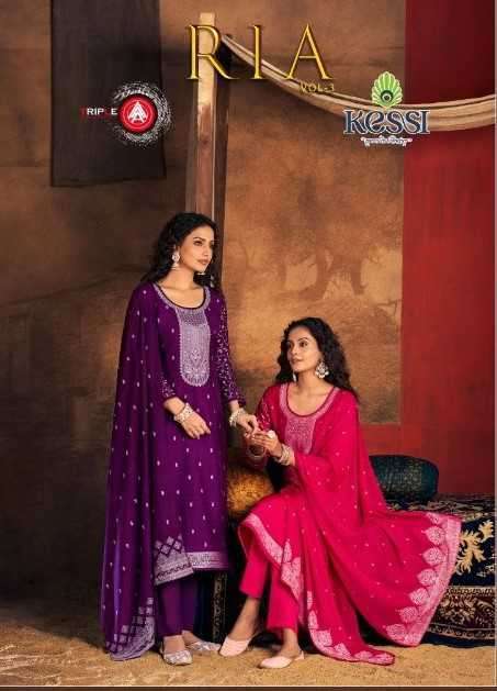 TRIPLE AAA RIA VOL 3 PURE MUSLIN LUCKNOWI WORK SALWAR KAMEEZ ONLINE SUPPLIER 