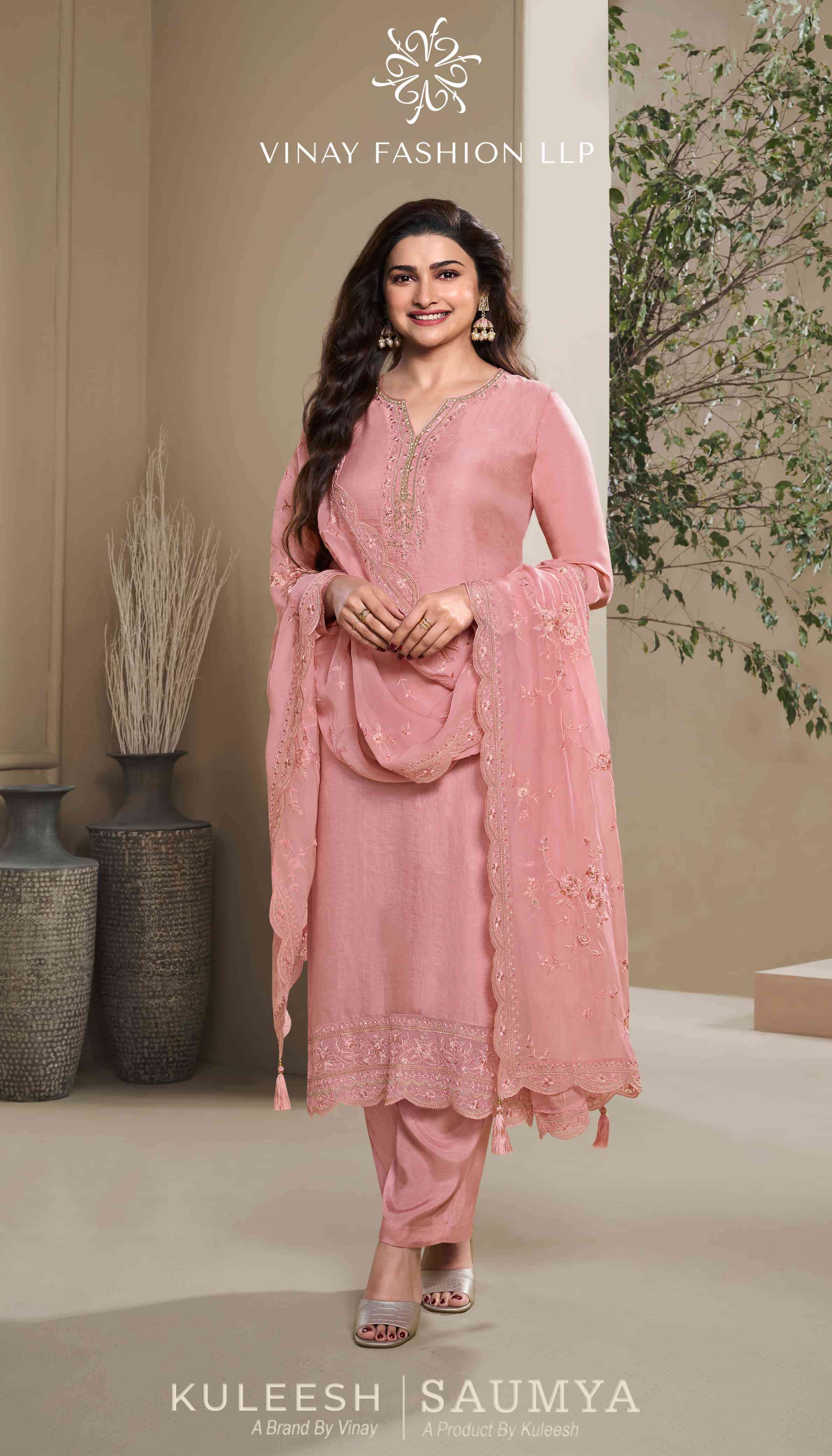 VINAY FASHION KULEESH SAUMYA FANCY EMBRODERY WORK PARTY WEAR SUIT COLLECTION WHOLESALE RATE
