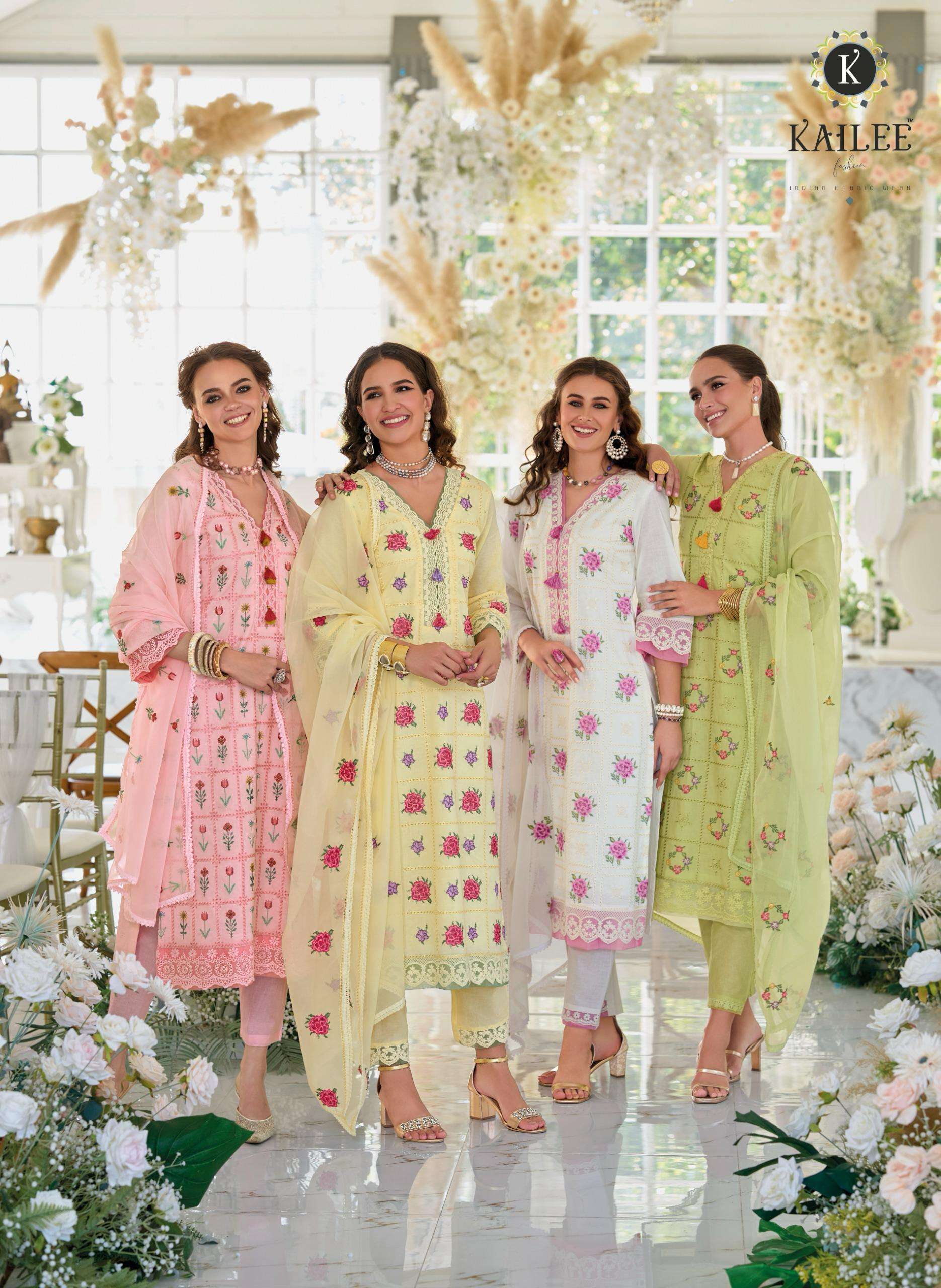 KAILEE SANJ E MASQUE  HANDWORK DESIGNER READYMADE KURTI SUPPLIER 