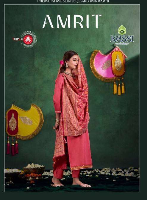 TRIPLE AAA AMRIT  FESTIVEL JAM COTTON VISCOSE SALWAR KAMEEZ DEALER 