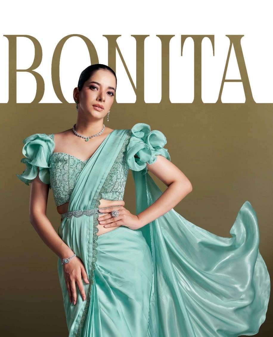 MAHOTSAV BONITA 25506 To 25514 SATIN SILK PARTY WEAR READY TO WEAR SAREE EXPORTER
