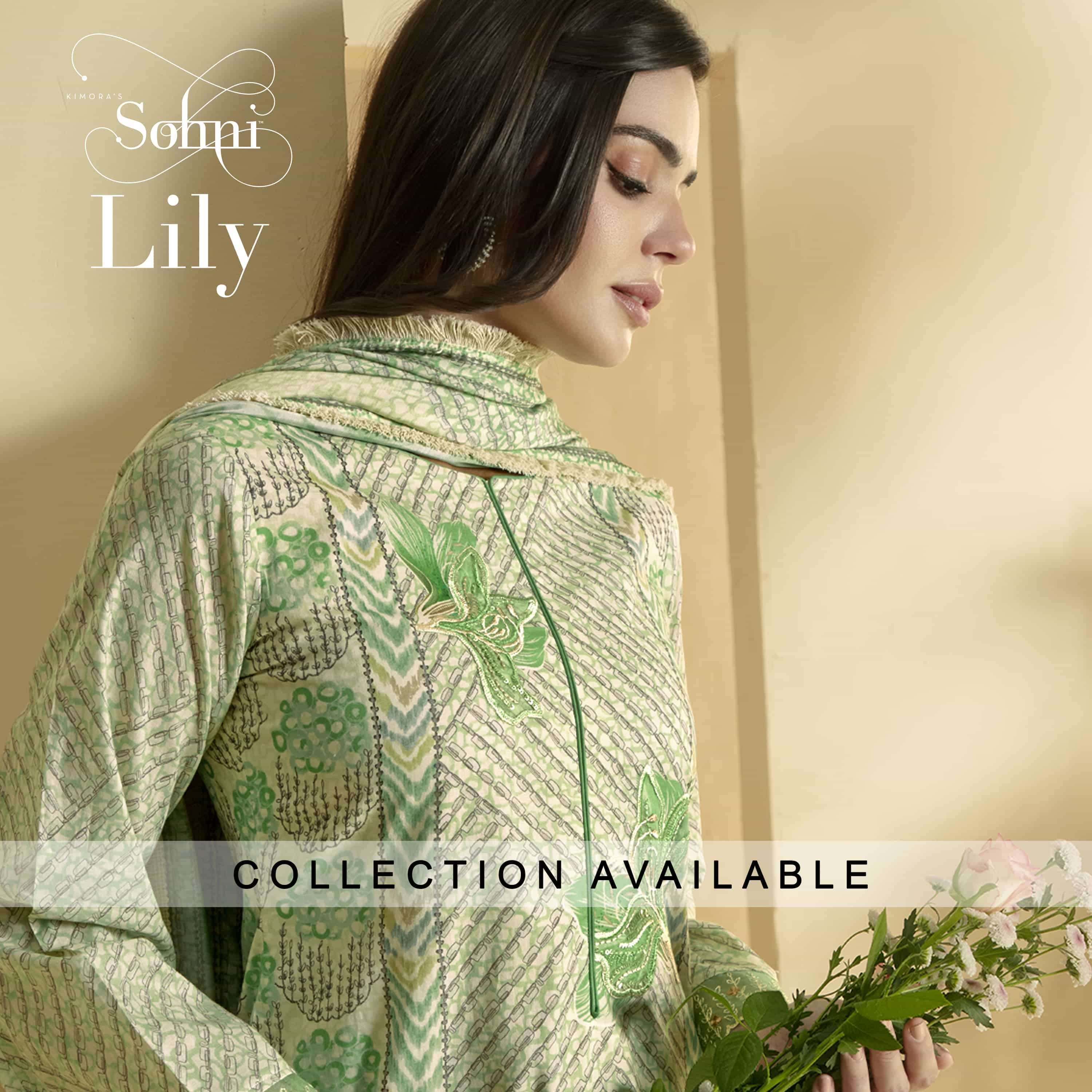 KIMORA SOHNI LILY LAWN COTTON DIGITAL PRINTED UNSTITCHED SALWAR KAMEEZ CATALOG EXPORTER
