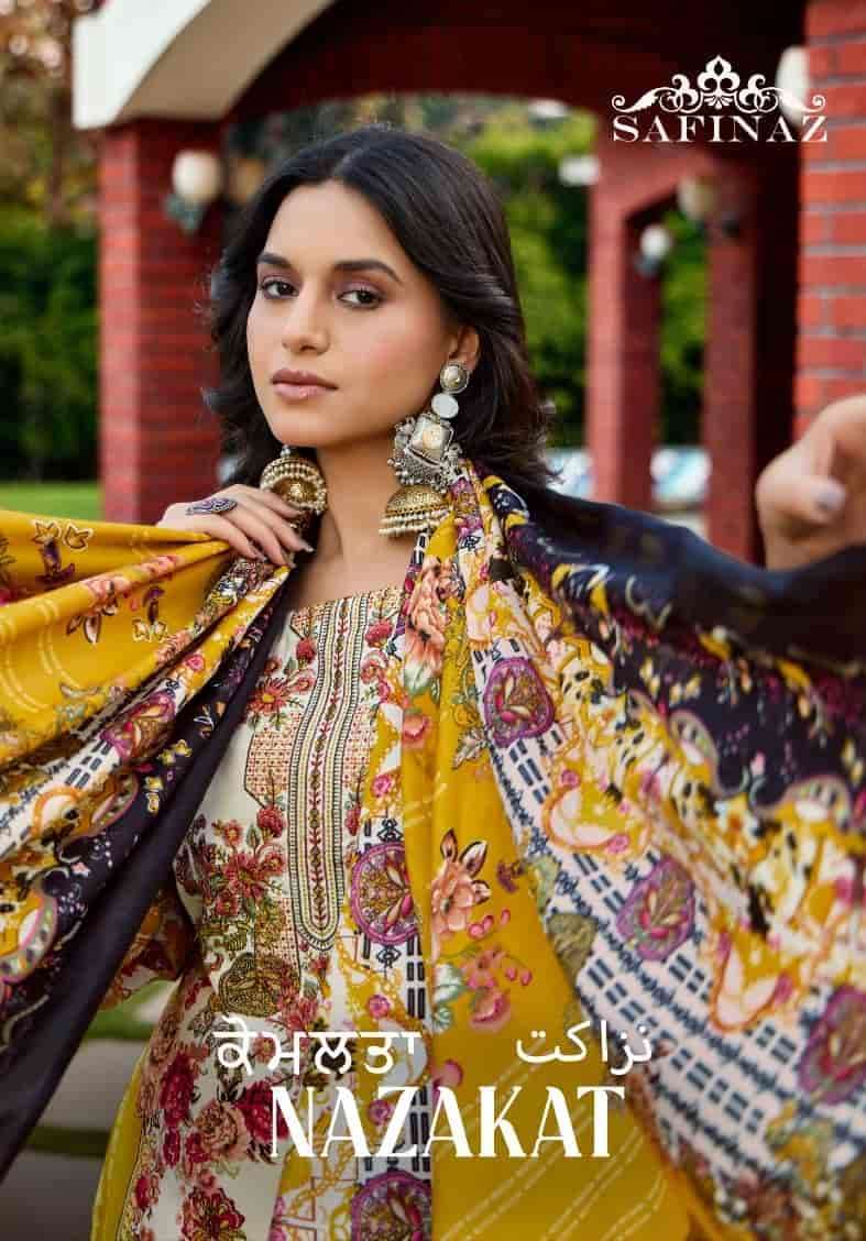 SAFINAZ NAZAKAT PURE COTTON PAKISTANI PRINTED SALWAR KAMEEZ WHOLESALER