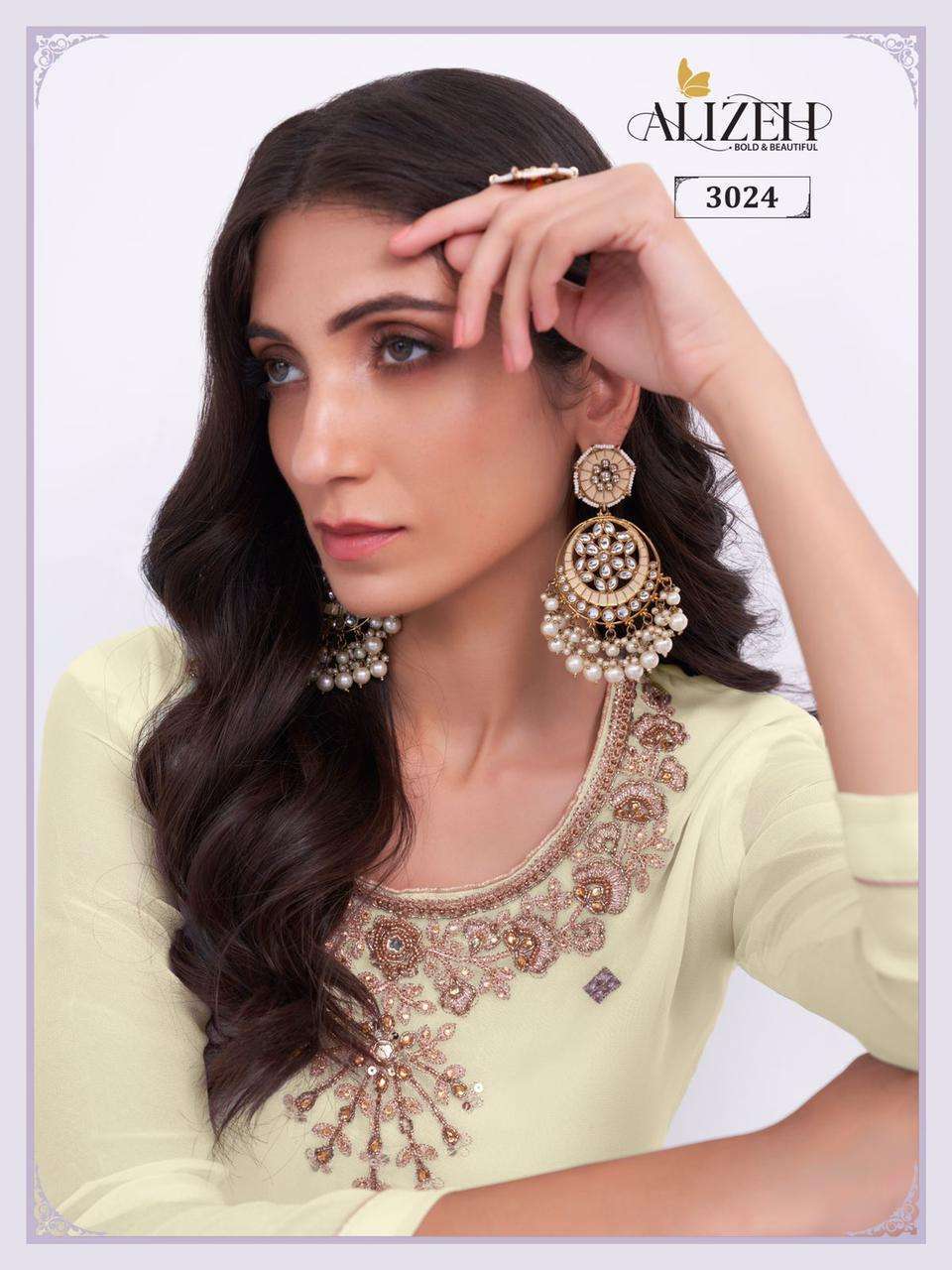 ALIZEH ALMORA VOL-6 DESIGNER PARTY WEAR  GHARARA SUIT CATALOG EXPORTER 