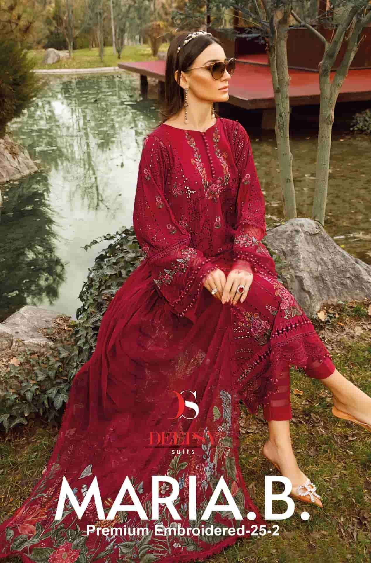 DEEPSY MARIA B PREMIUM EMBROIDERED 25-2  STYLISH PAKISTANI SUIT CATALOG SUPPLIER 