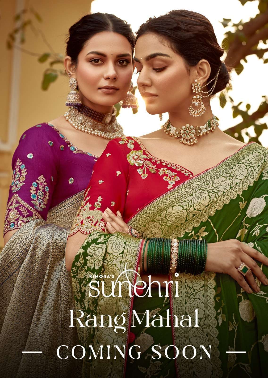 KIMORA RANG MAHAL 1501 TO 1511 SERIES DESIGNER  SILK PARTY WEAR SAREE COLLECTION SUPPLIER 