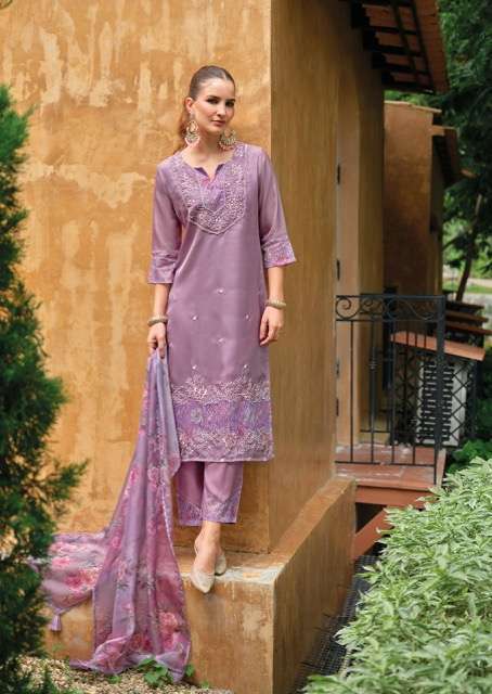 LADY LEELA INAYA VOL-3 DESIGNER KURTI PANT DUPATTA SET COLLECTION SUPPLIER