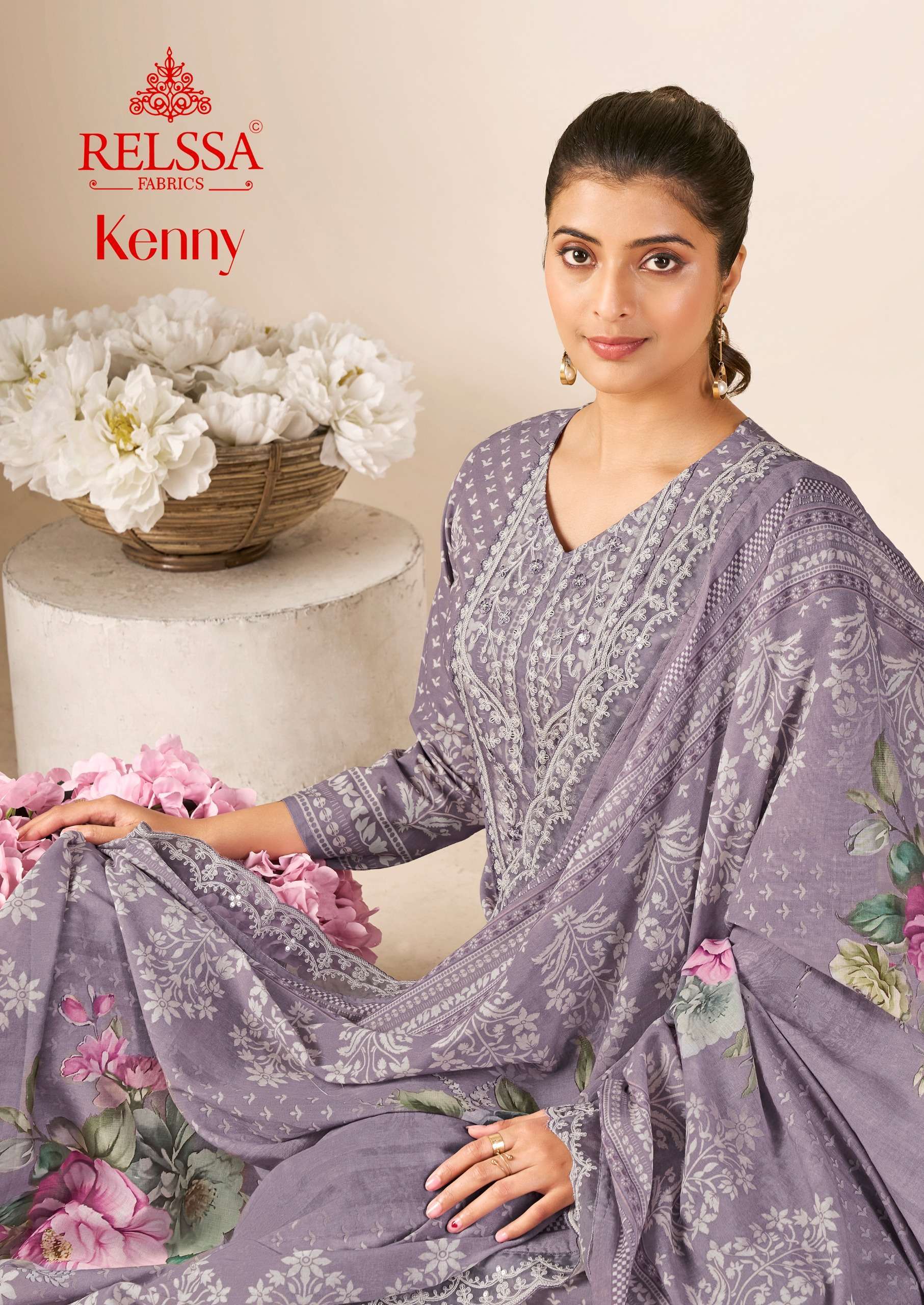 RELSSA KENNY LAWN COTTON SALWAR KAMEEZ CATALOG EXPORTER IN INDIA