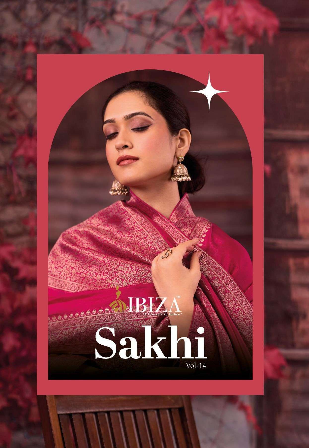 IBIZA LIFESTYLE SAKHI VOL 14 BANGLORY SILK JACQUARD PARTY WEAR LADIES SUIT WHOLESALER