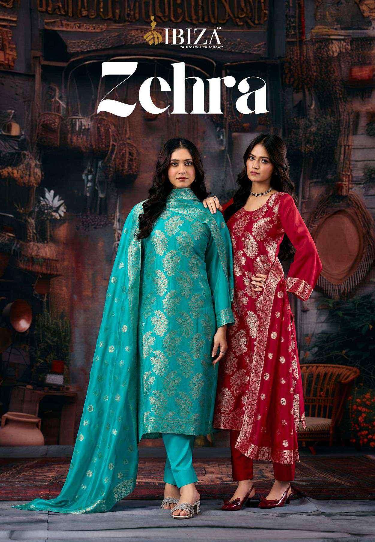 IBIZA LIFESTYLE ZEHRA  BANGLORY SILK PARTY WEAR SALWAR SUIT WHOLESALER 