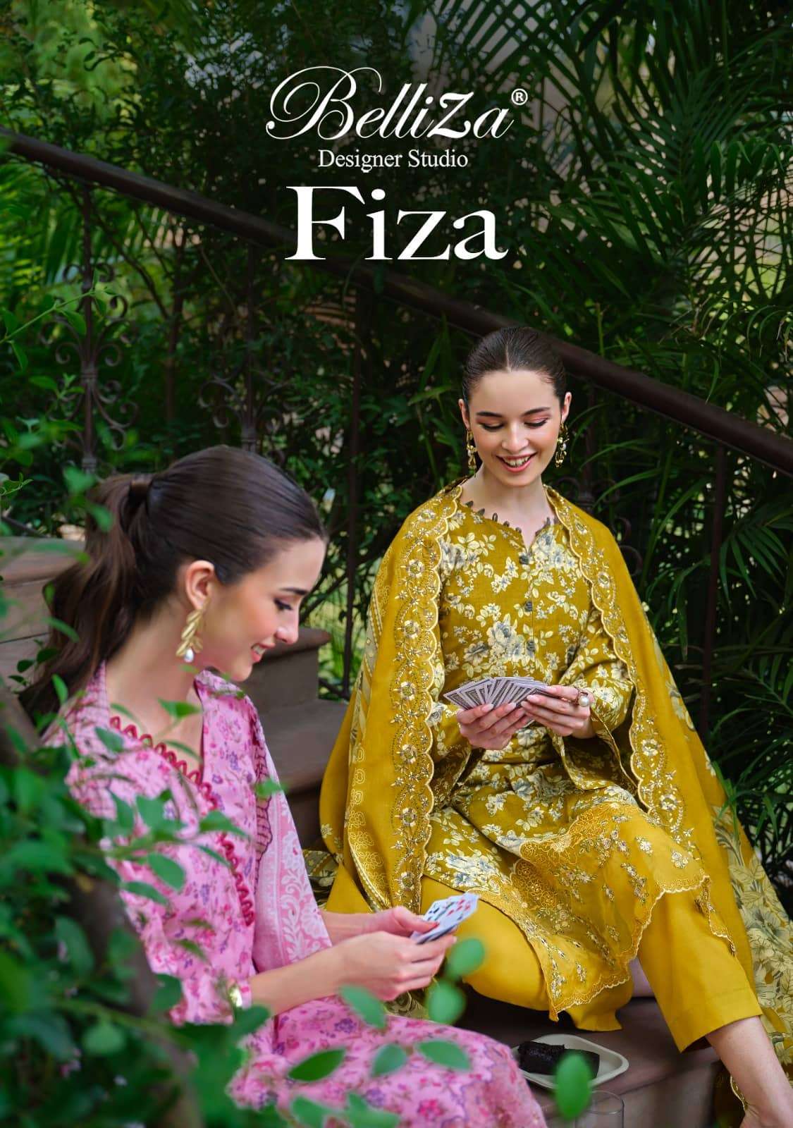 BELLIZA DESIGNER FIZA PURE COTTON DIGITAL PRINTED READYMADE SALWAR KAMEEZ BEST RATE