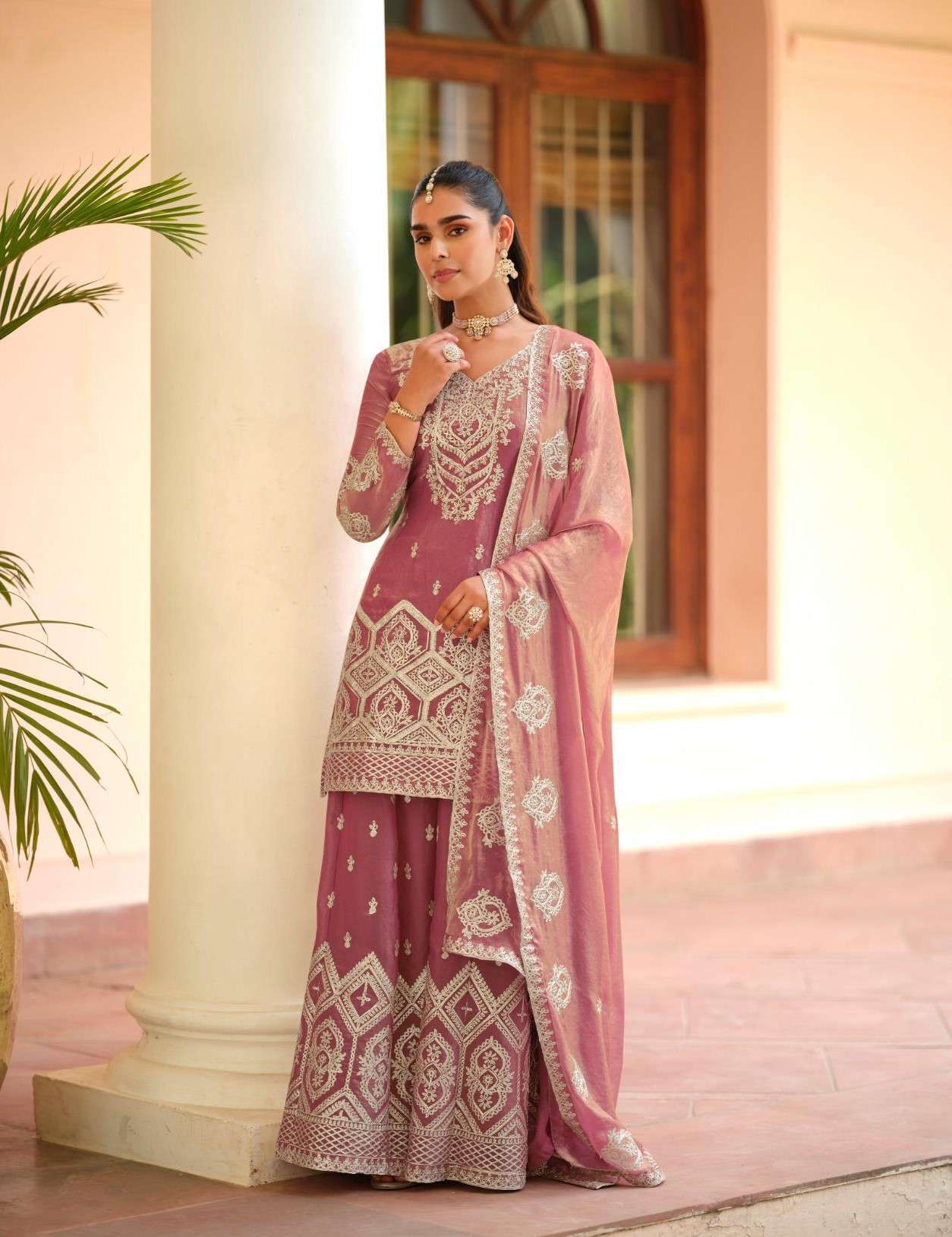 AASHIRWAD CREATION MANYA 10659 TO 10661 DESIGNER GHARARA STYLE PARTYWEAR SUIT WHOLESALE RATE 