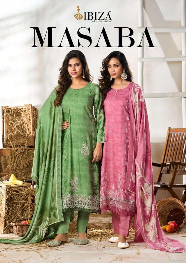 IBIZA LIFESTYLE MASABA VISCOSE  PASHMINA DIGITAL PRINTED STYLISH SALWAR KAMEEZ WHOLESALER 