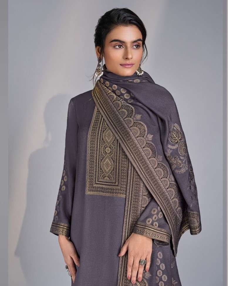 OMTEX KILLAURA PASHMINA JACQUARD STYLISH WINTER LADIES SUIT SUPPLIER 