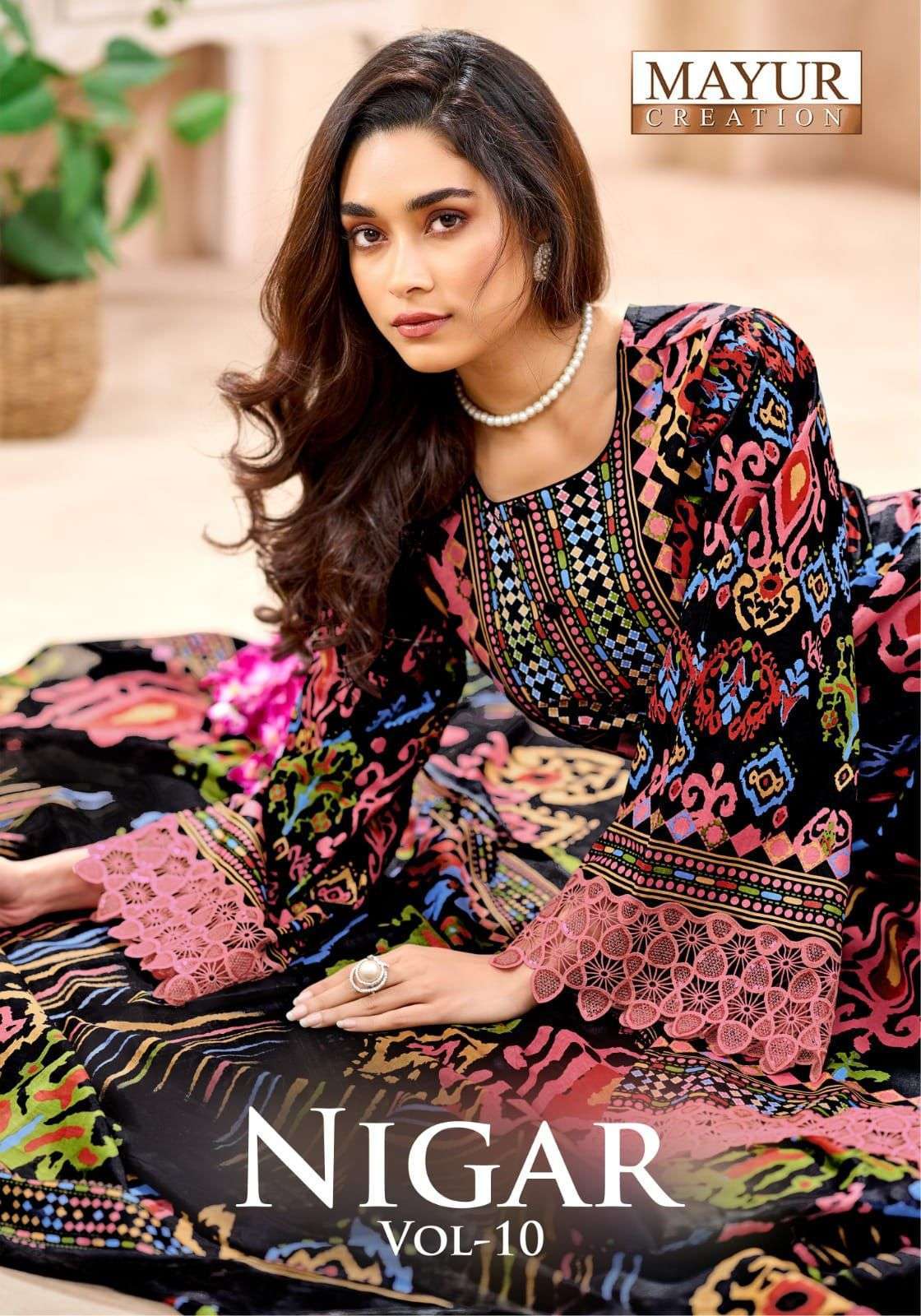 MAYUR CREATION NIGAR VOL-10 COTTON PRINTED DRESS MATERIAL CATALOG SUPPLIER 