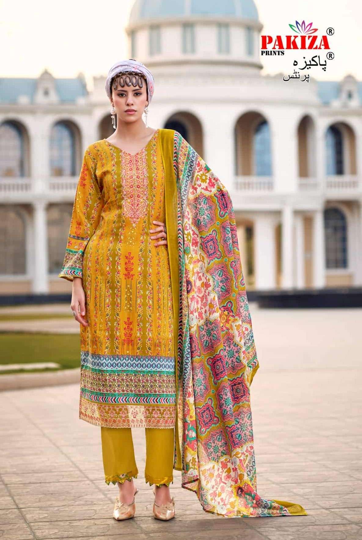 PAKIZA PRINTS FARMAISHA VOL-11 JAM SATIN PRINTED STYLISH SALWAR KAMEEZ CATALOG SUPPLIER  