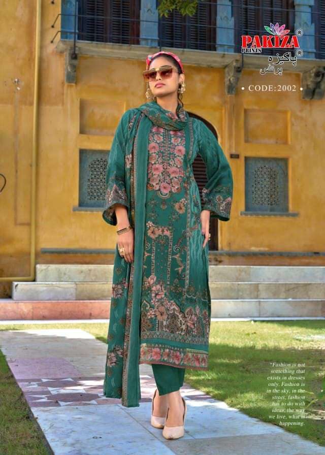 PAKIZA PRINTS FARMAISHA VOL-2 JAM SATIN PRINTED STYLISH SALWAR KAMEEZ CATALOG SUPPLIER  