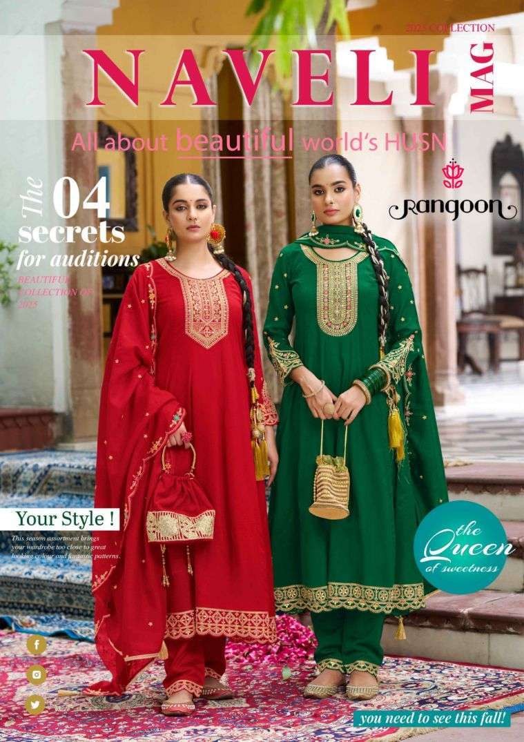 RANGOON NAVELI PURE VISCOSE SILK DESIGNER READYMADE SALWAR KAMEEZ DEALER 