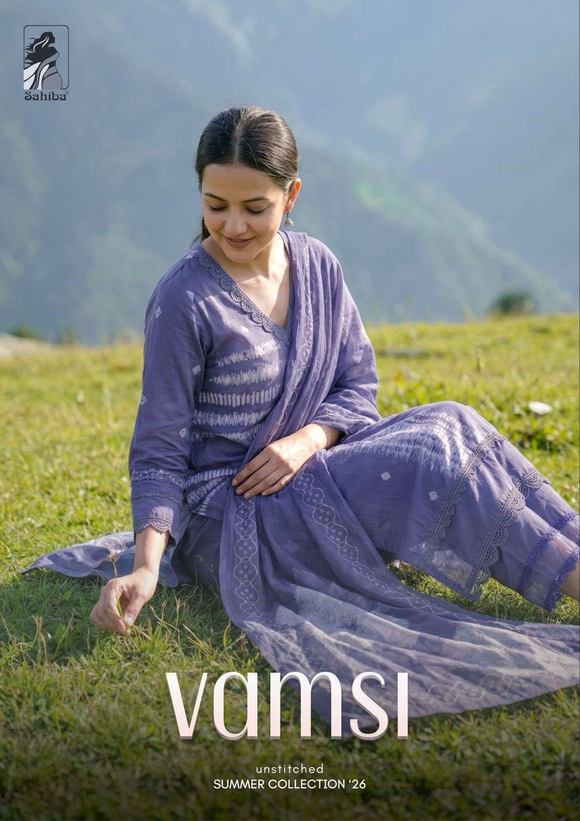 SAHIBA VAMSI PURE LAWN COTTON FANCY SUIT CATALOGUE SUPPLIER 