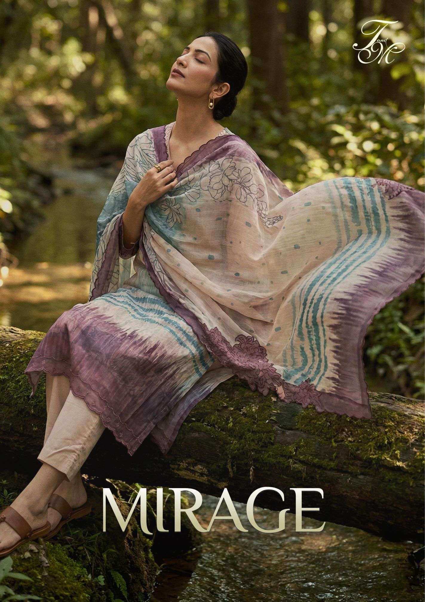 T AND M DESIGNER MIRAGE FANCY  DIGITAL PRINTED WITH HANDWORKD CASUAL WEAR SUIT WHOLESALER 