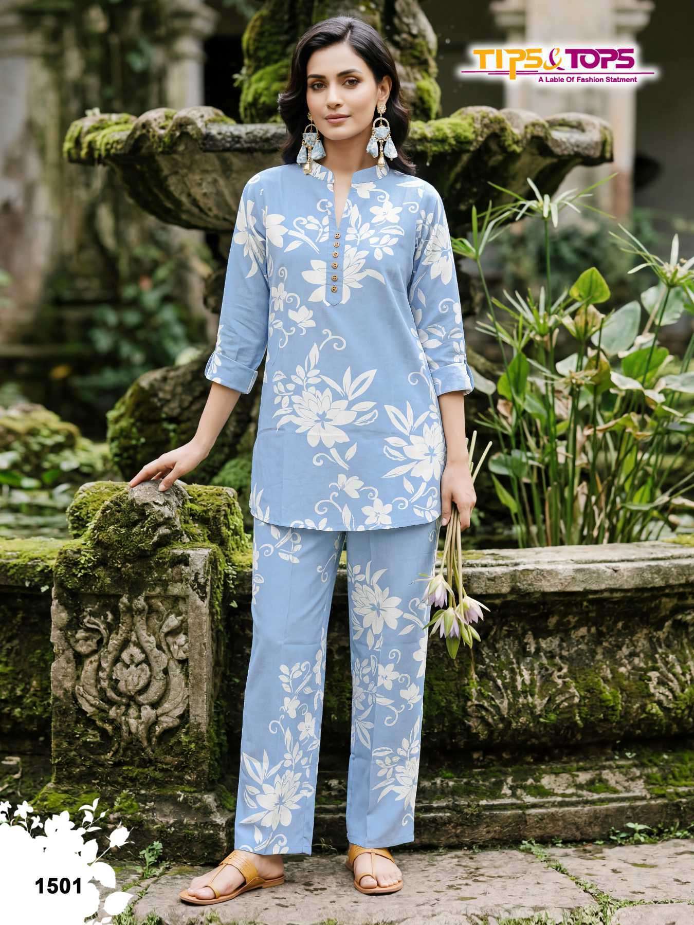 TIPS AND TOPS BEATS VOL 15 RAYON PRINTED CODE SET TOPS SUPPLIER