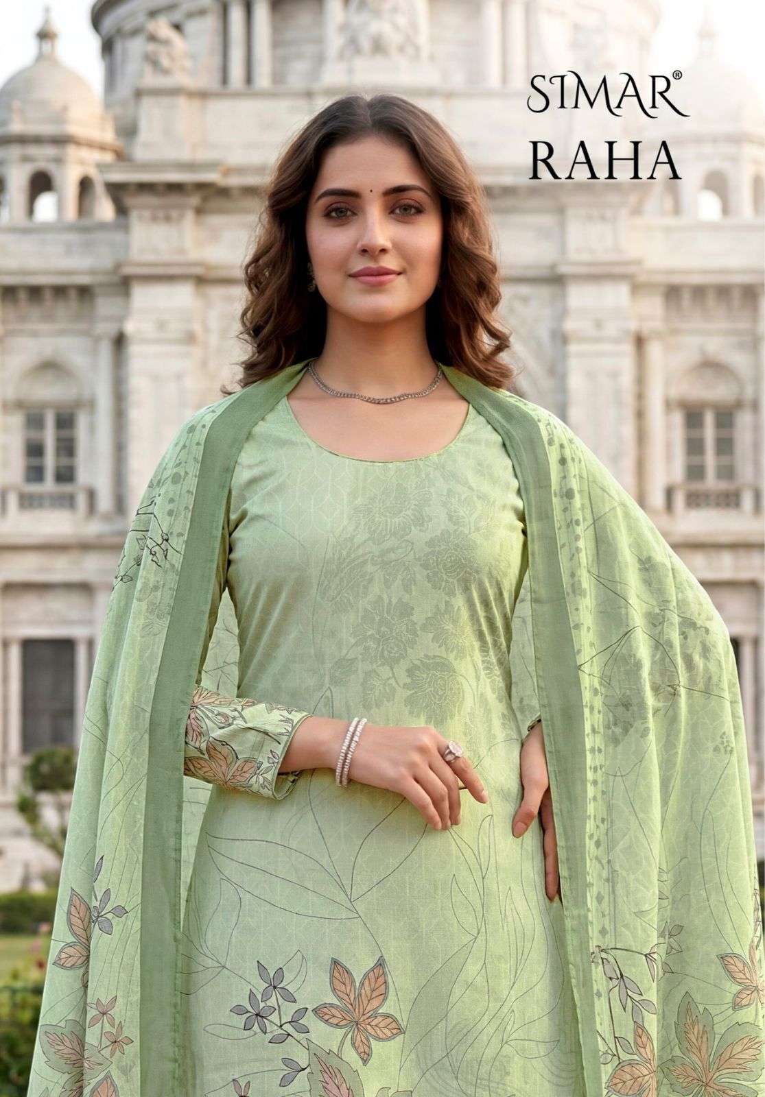 GLOSSY SIMAR RAHA PURE COTTON LEDIES CATALOG EXPORTERS WHOLESALE PRICE 