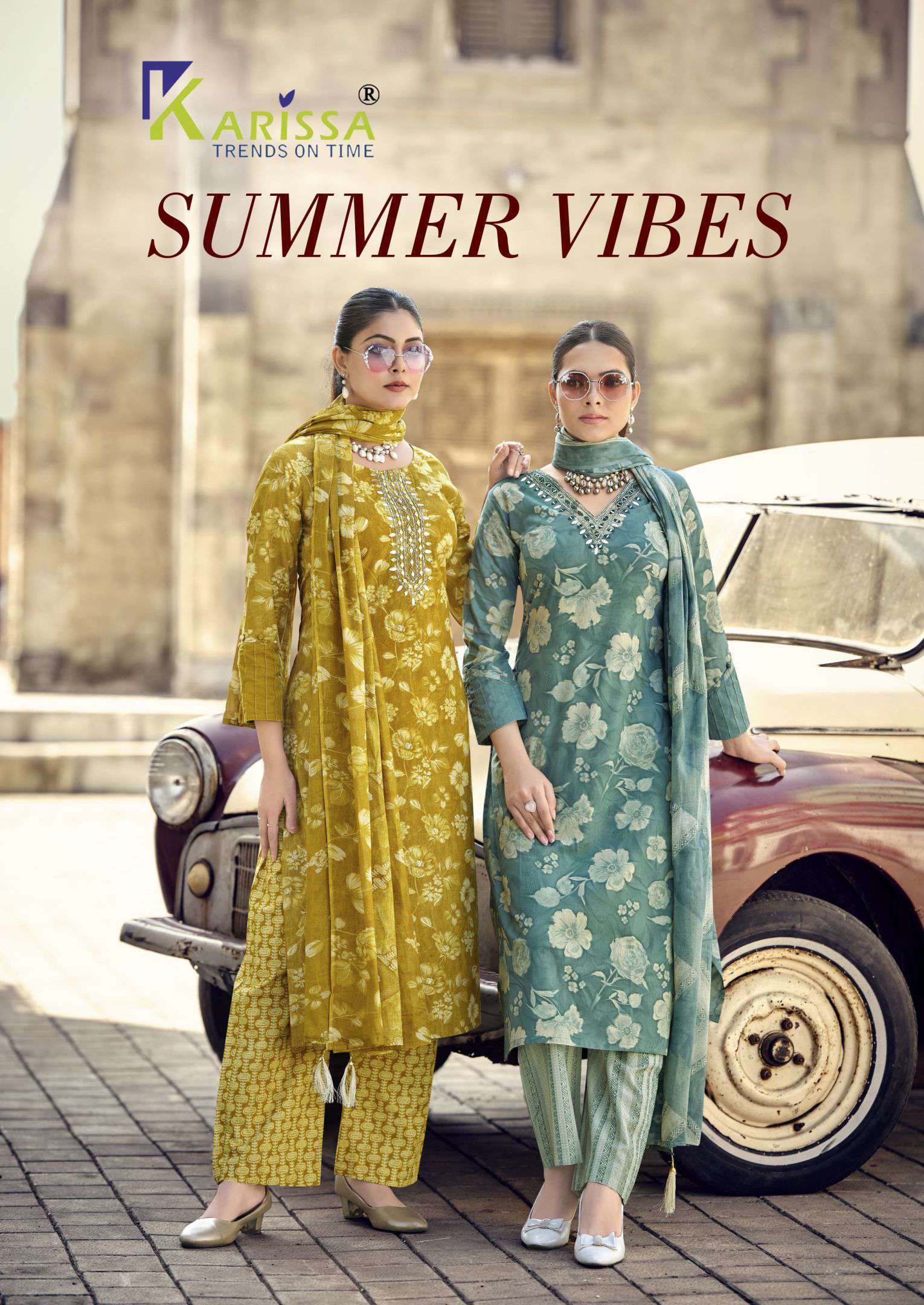 KARISSA SUMMER VIBES SUMMER WEAR COTTON READYMADE SALWAR KAMEEZ WHOLESALE PRICE SURAT 