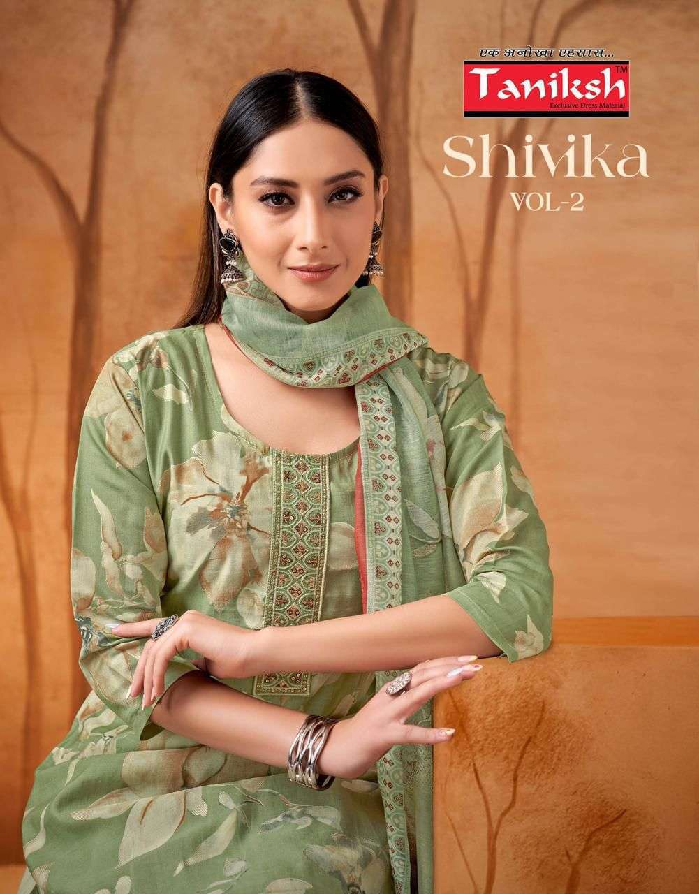 TANISHA SHIVIKA VOL-2 FANCY KURTI PANT DUPATTA SET CATALOG SUPPLIES SURAT 