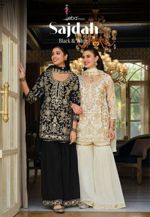 EBA LIFESTYLE SAJDAH NC MOSS WITH BEADS WORK SALWAR KAMEEZ WHOLESALE PRICE SURAT 