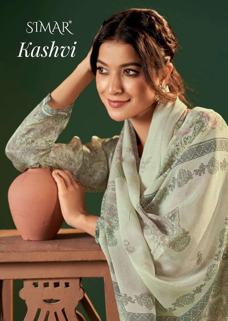 GLOSSY KASHVI PRIME COTTON WITH FANCY WORK DESIGNER SALWAR KAMEEZ WHOLESALE PRICE SURAT 