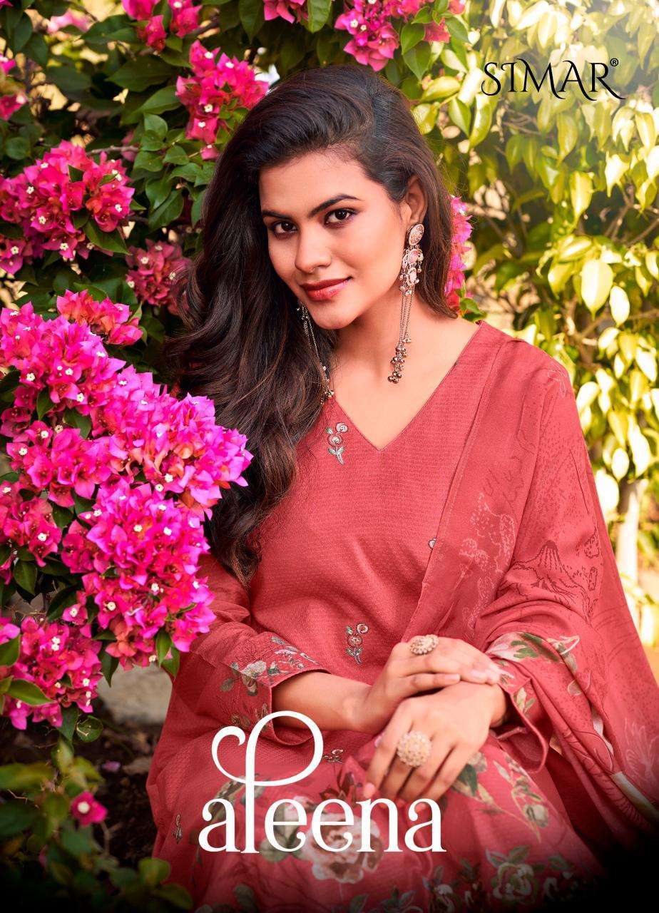 GLOSSY SIMAR ALEENA LAWN COTTON DIGITAL PRINT WITH EMBROIDERY SALWAR KAMEEZ BEST RATE SURAT 