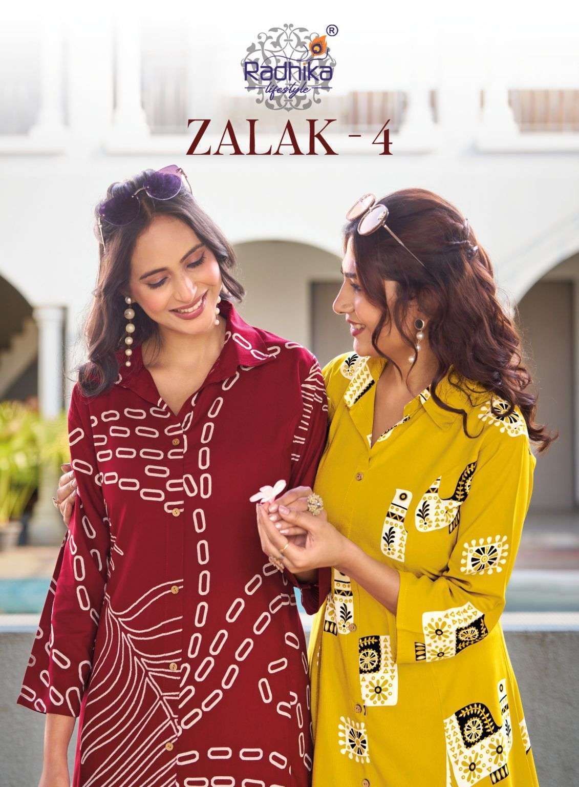 RADHIKA LIFESTYLE ZALAK VOL 4 RAYON CORD SET COLLECTION SURAT 