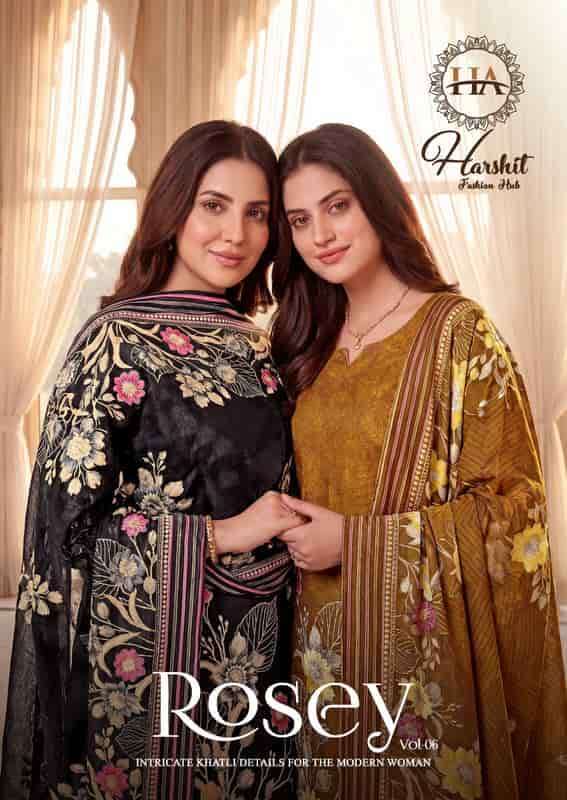 HARSHIT FASHION ROSY VOL 6 PURE ZAM DESIGNER WHOLESALE SALWAR KAMEEZ SUPPLIER SURAT 
