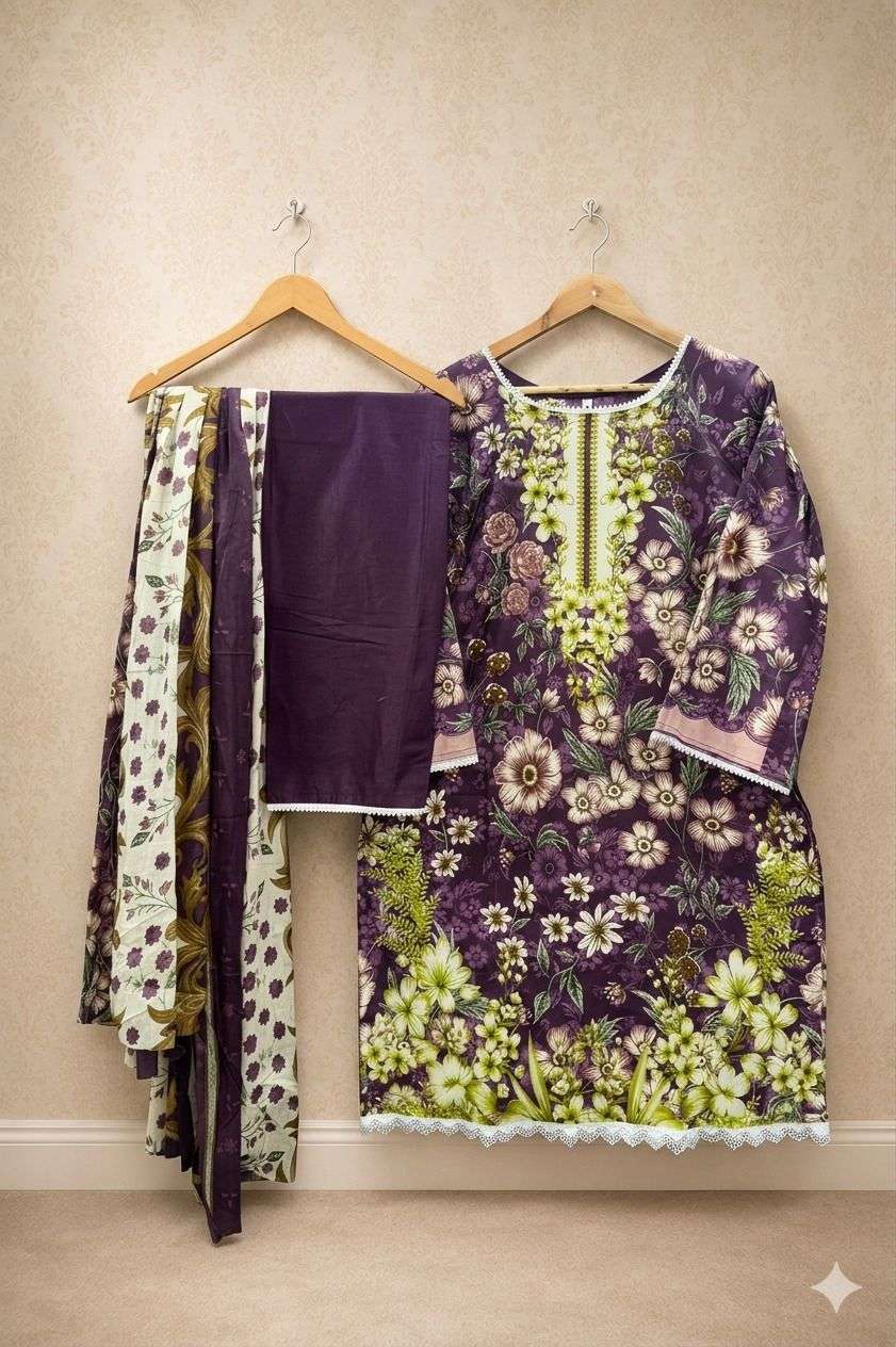 JADE BIN SAEED VOL 19 COTTON PAKISTANI FANCY PRINTED READYMADE SUIT  WHOLESALER 