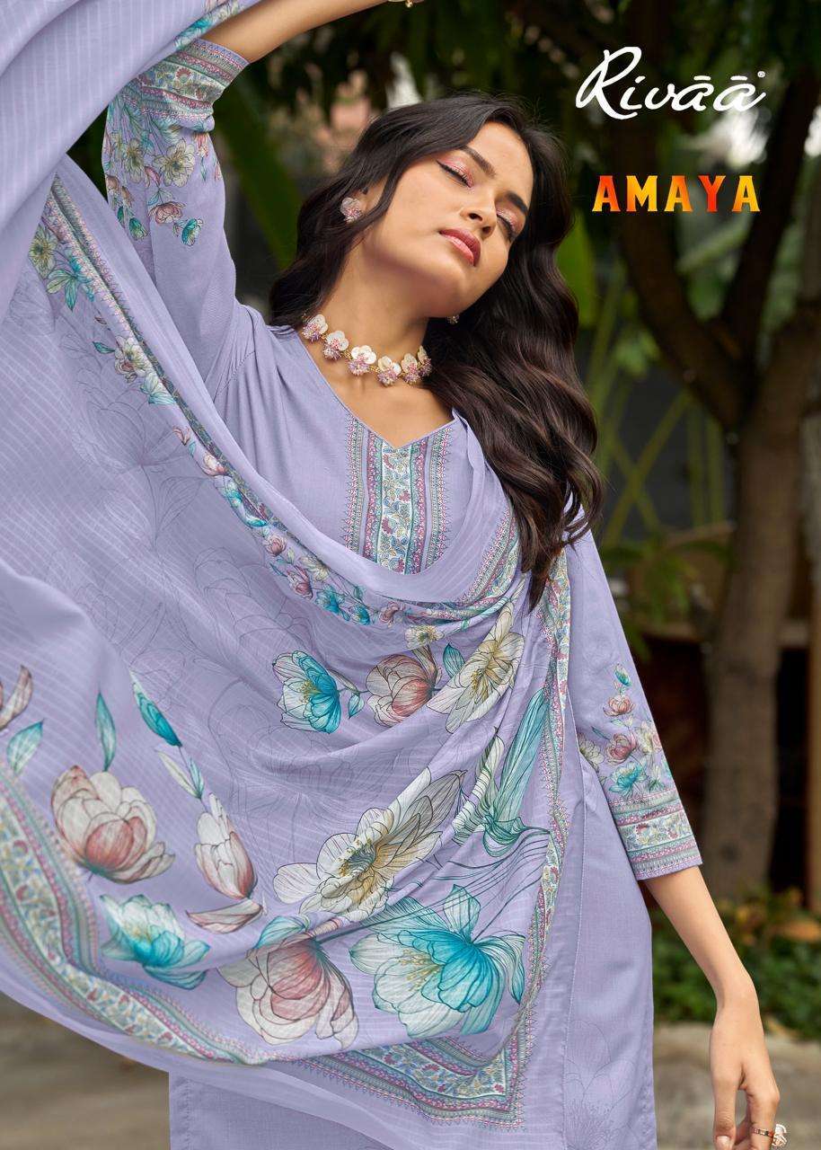 RIVAA AMAYA COTTON DIGITAL PRINTED SALWAR KAMEEZ WHOLESALE PRICE SURAT 