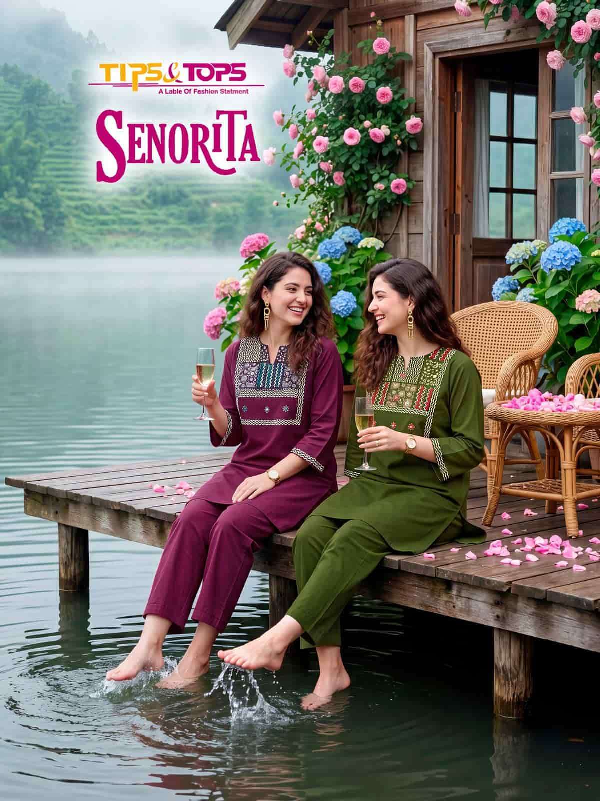 TIPS AND TOPS SENORITA VOL 2 DESIGNER COTTON PRINTED CORD SET COLLECTION SUPPLIER 