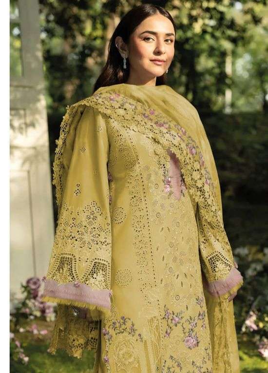 DEEPSY SUIT ELAF PREMIUM VOL -6 COTTON WITH HEAVY SELF EMBROIDERY SALWAR KAMEEZ WHOLESALE PRICE SURAT 