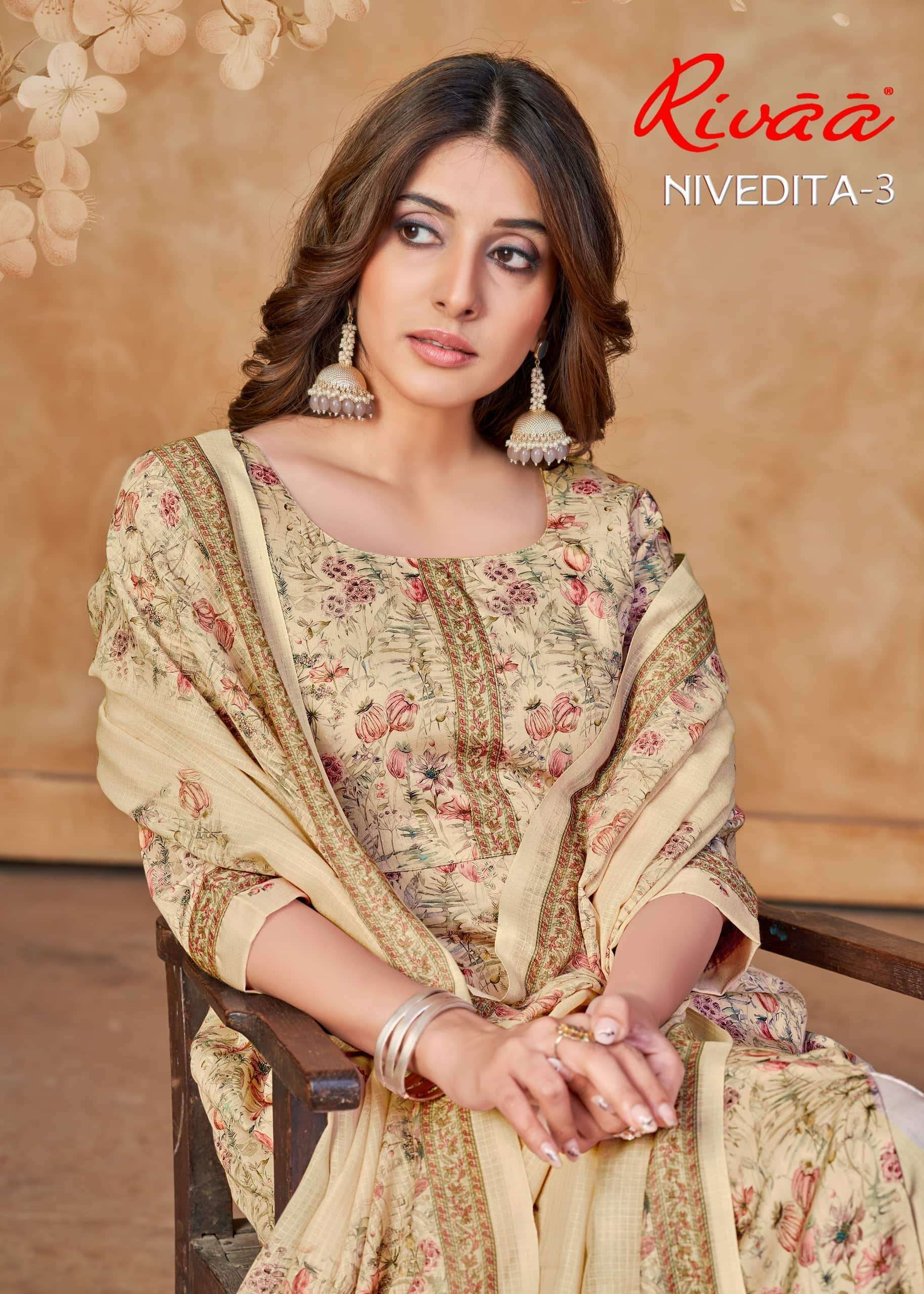 RIVAA NIVEDITA VOL 3 HEAVY PASHMIKA WINTER DESIGNER LADIES SUIT SUPPLIER 